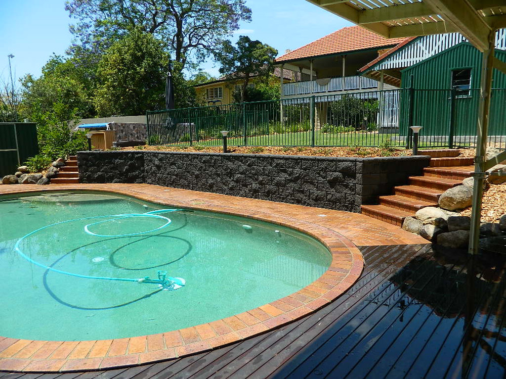 inground pool surround ideas